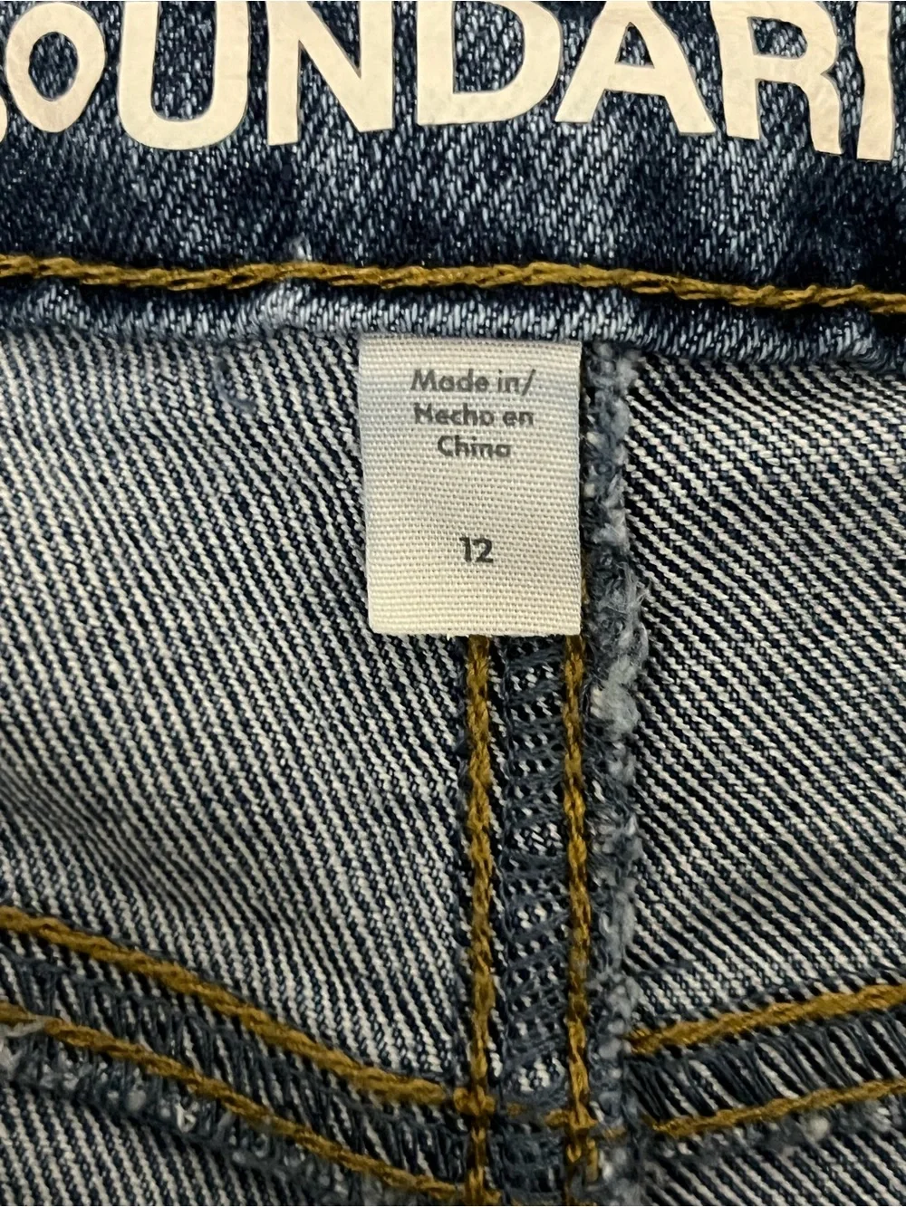 No Boundaries Indigo Blue Denim Shorts